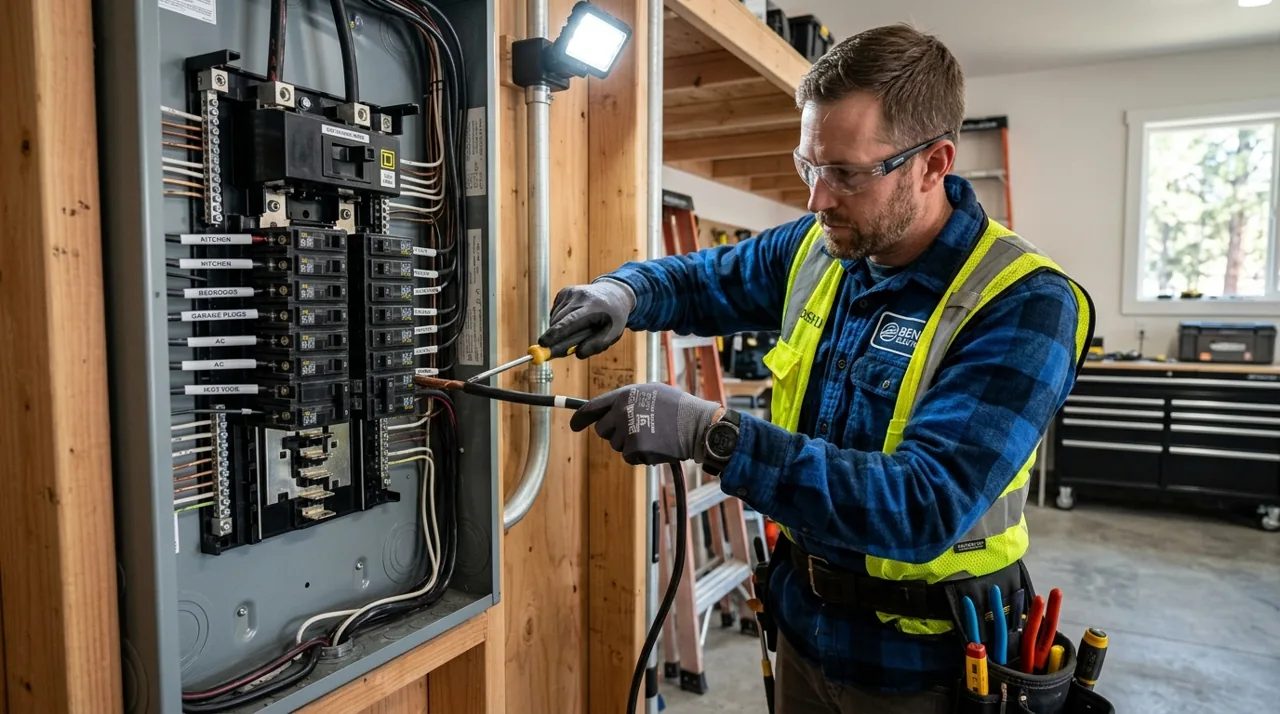 60A Breaker & 6 AWG THHN Wiring Guide Bend OR Featured Image